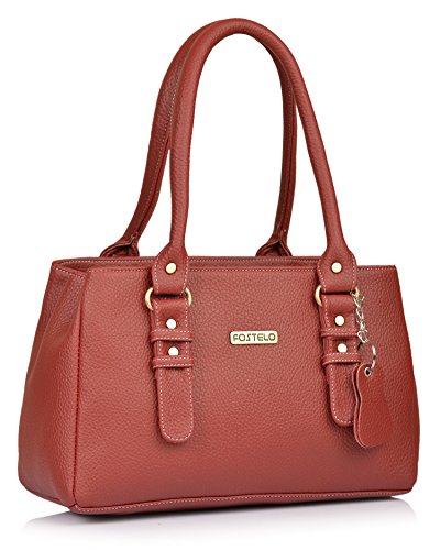 | Fostelo Women's Westside Handbag (Maroon) (FSB-1236)